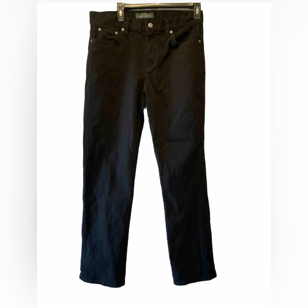 Lauren Ralph Lauren Jeans Sz 10 black ,straight leg